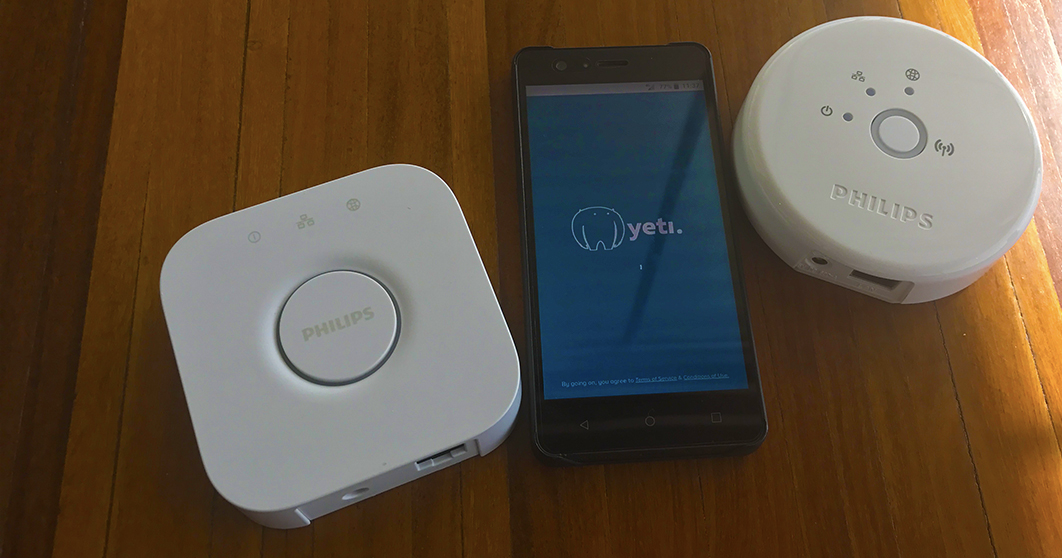How to control two Philips Hue bridges at the same time with Yeti