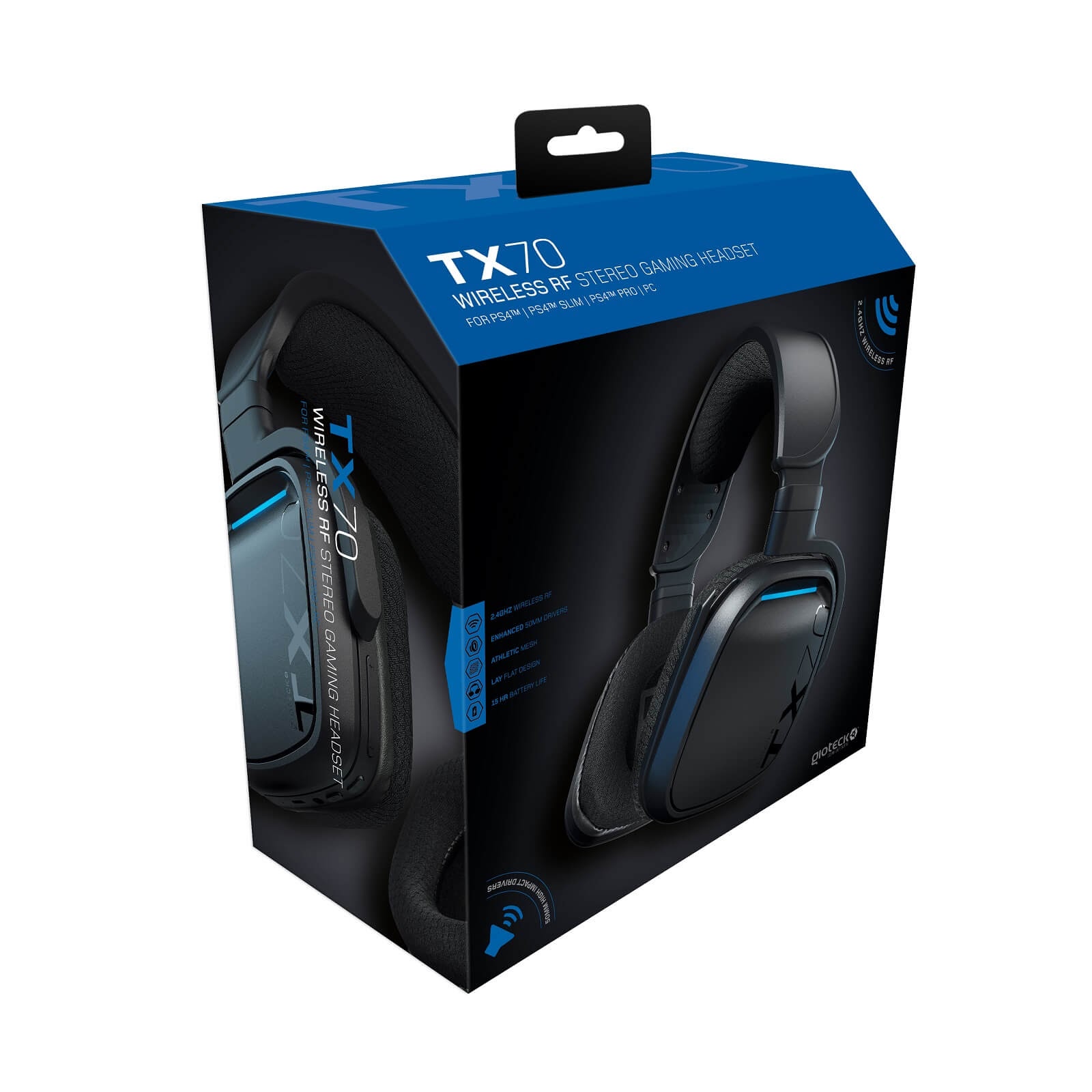 TX70 Wireless RF Stereo Gaming Headset Budget Price, Premium Build