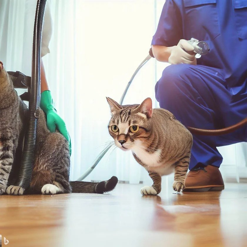 Steam Power How to Thoroughly Clean Your Home When Your Cat Has Worms