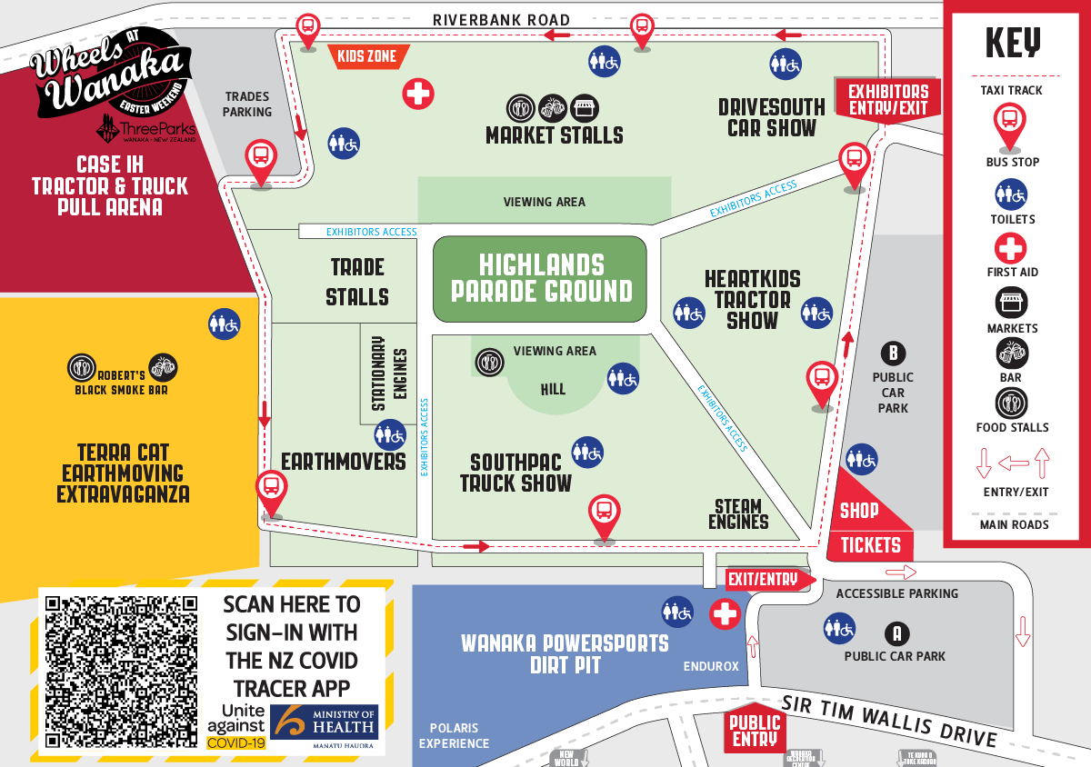 barber vintage festival 2023 map Wheels at Wanaka Vintage Car, Truck and Tractor Show Easter 2023