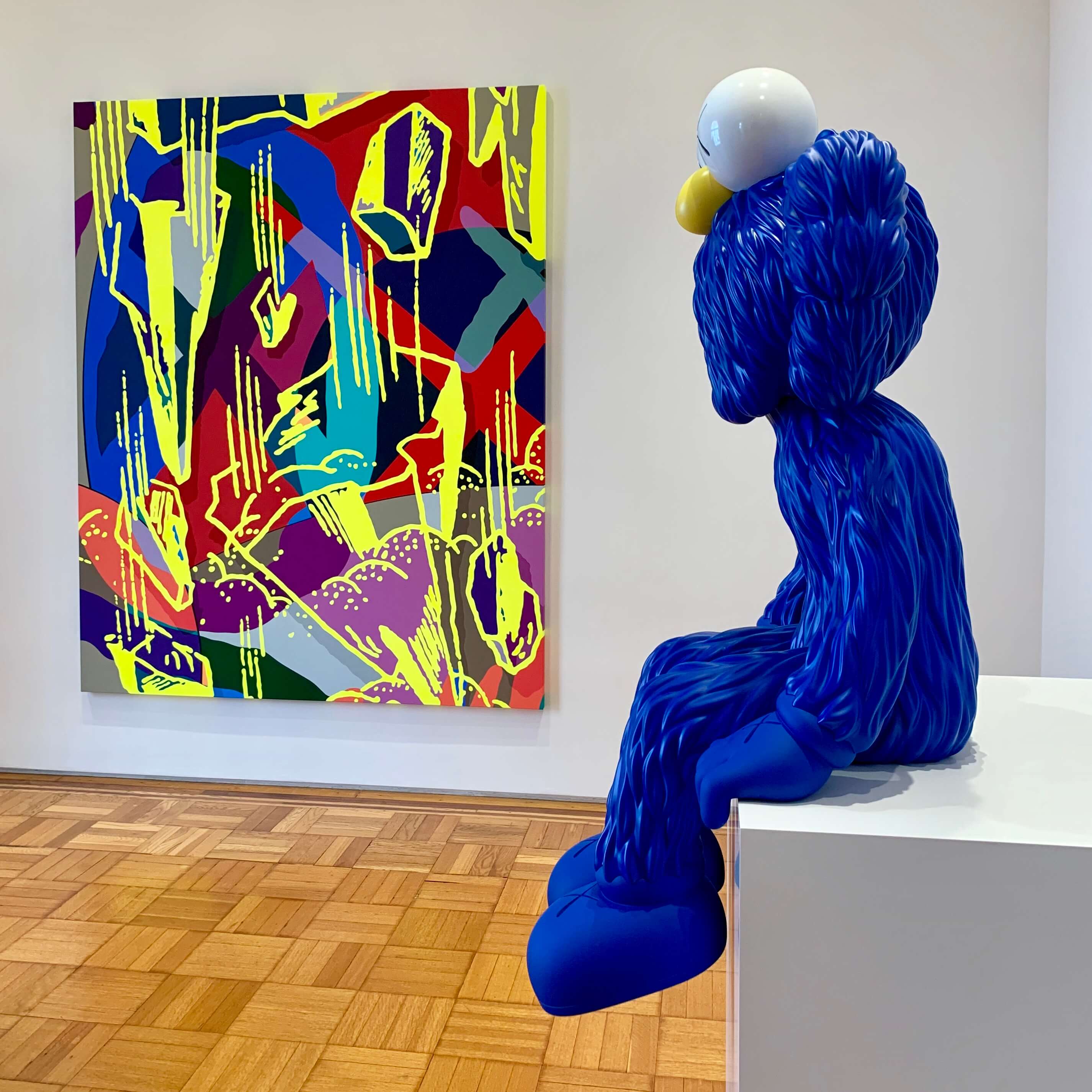KAWS at Skarstedt Gallery