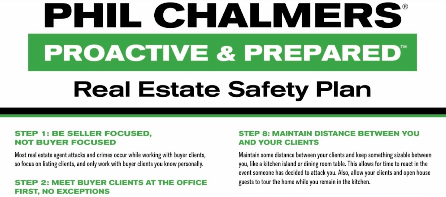 Proactive & Prepared Real Estate Safety Plan