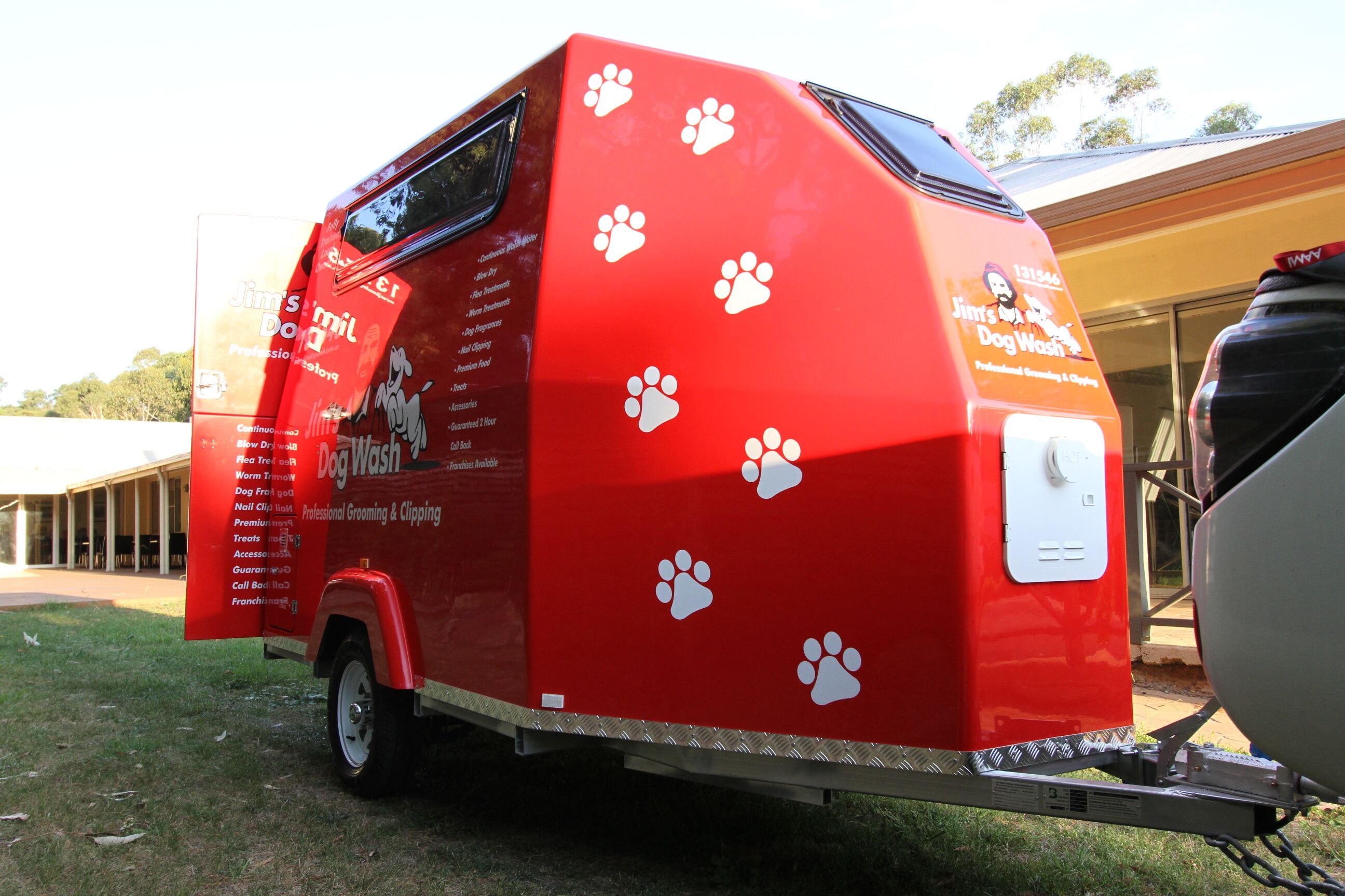 Bayswater Custom Trailers Dog Grooming Trailers, Dog Wash Trailers