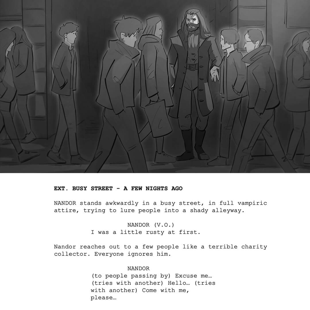 What We Do in the Shadows Spec Script