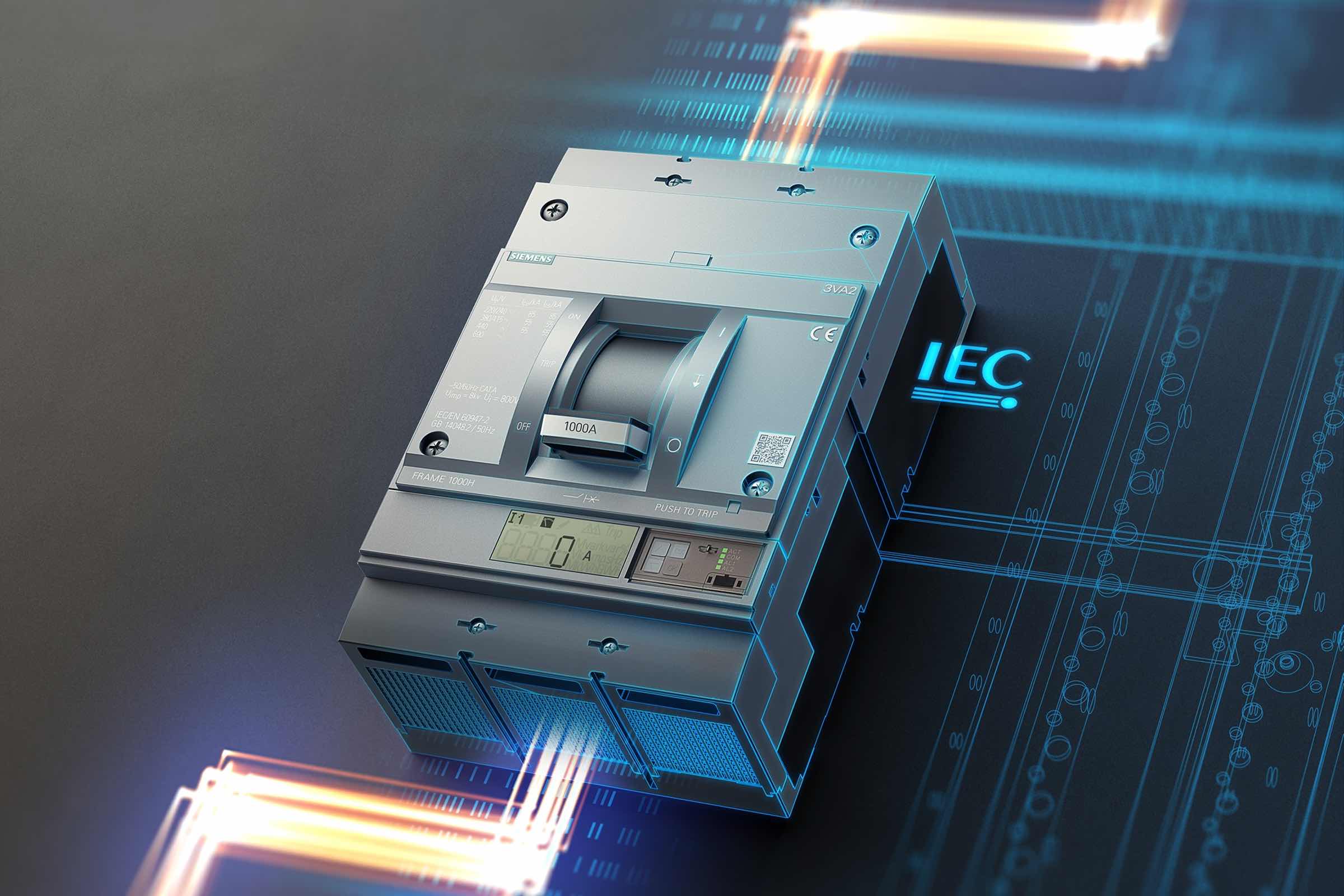 Molded case circuit breaker with new characteristic curve