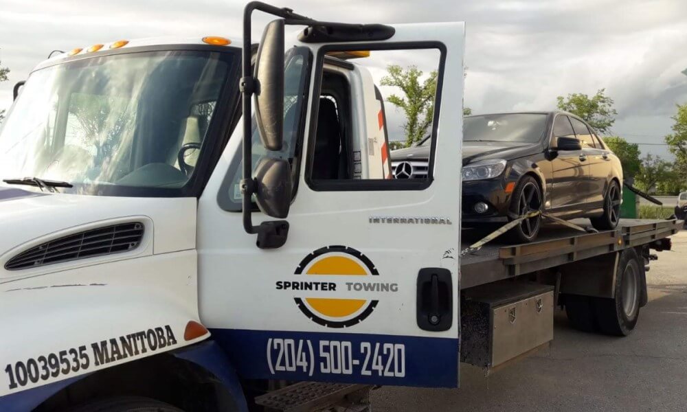 Sprinter Towing Winnipeg Tow truck Winnipeg