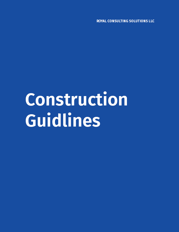 Construction Guidelines