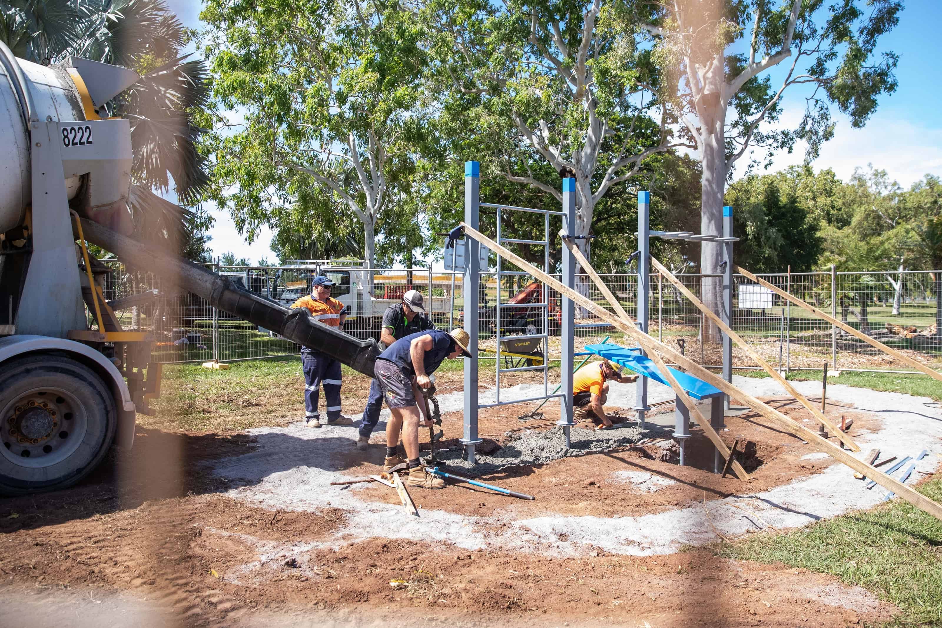 Outdoor Exercise Equipment by Hardy Landscaping, NT