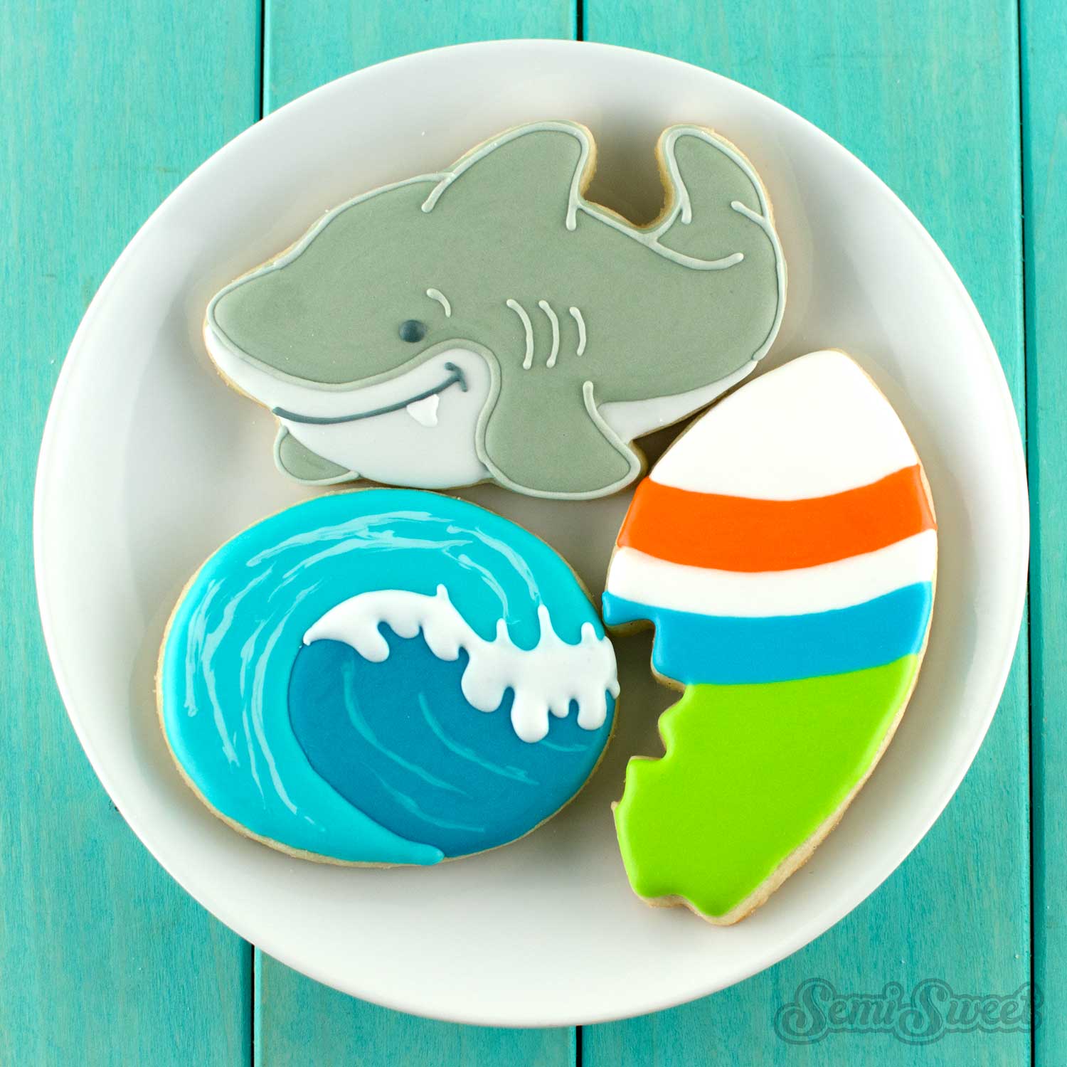 How to Make Shark Cookies