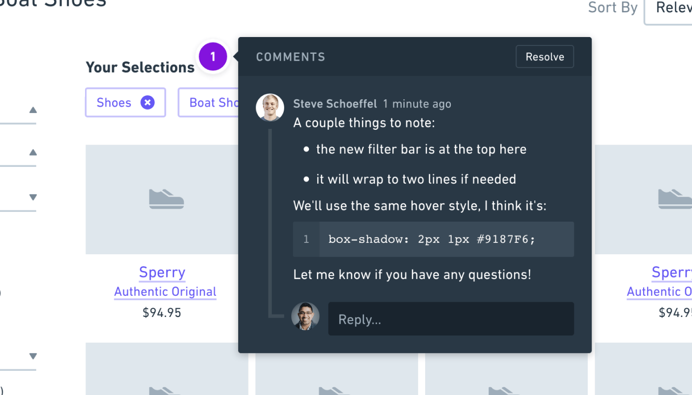 Comments 2.0 Whimsical