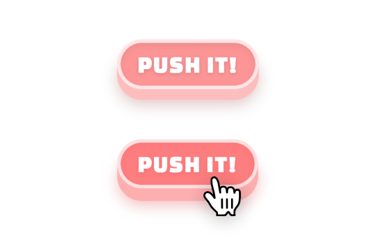 3d Cartoon Button Webflow