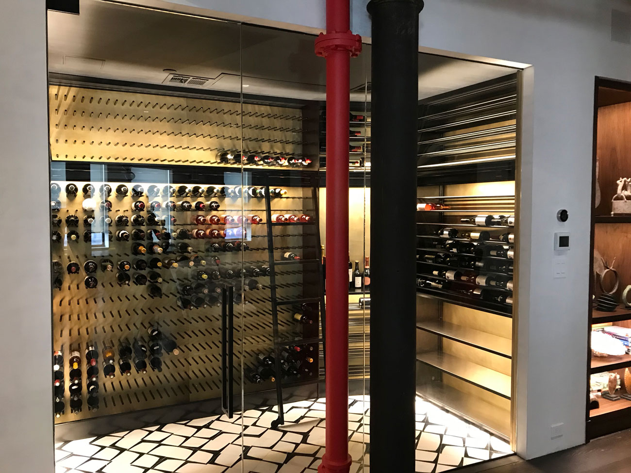 Classic SOHO Loft Converting Laundry Room into Custom Wine Cellar