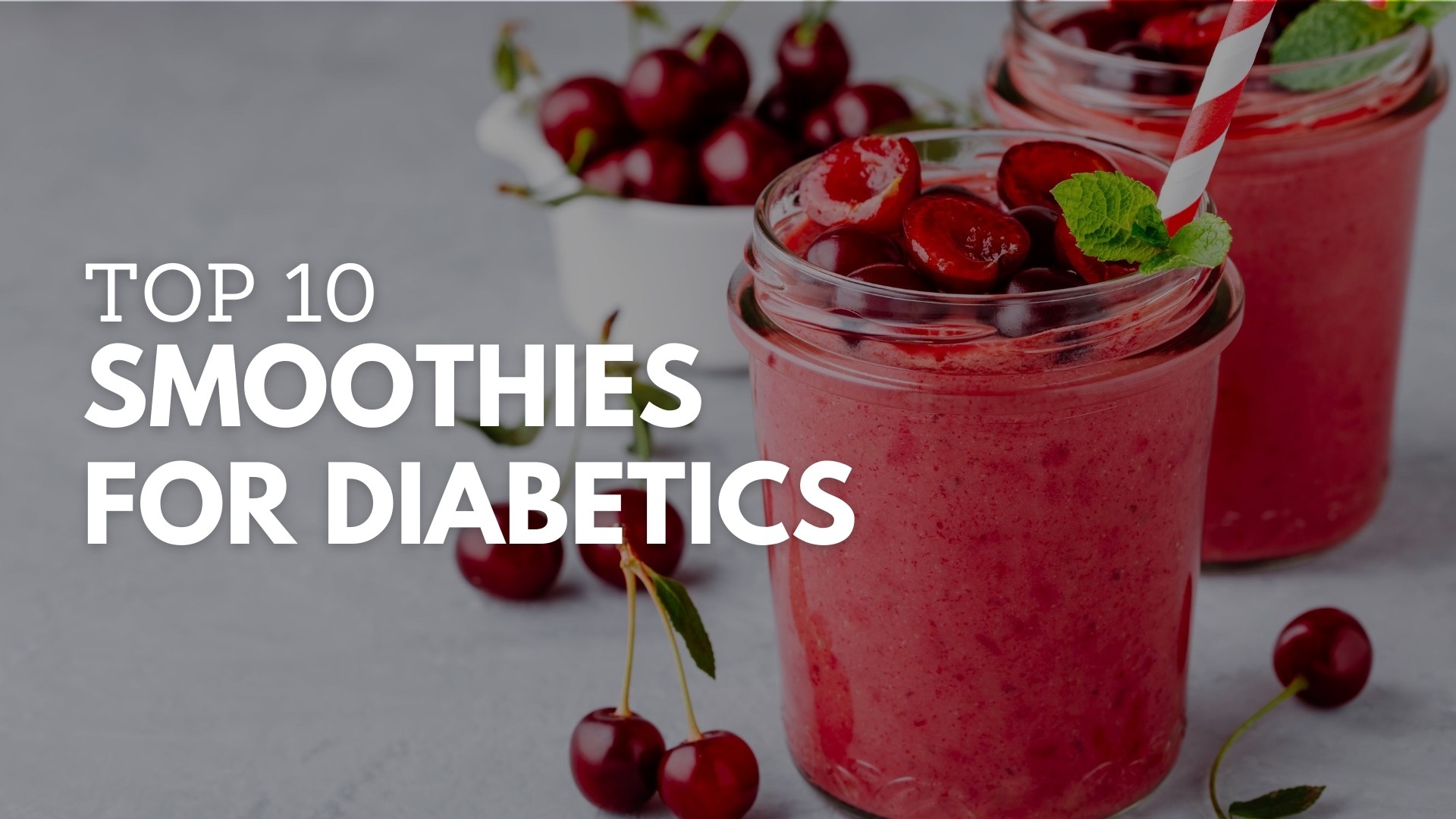 Smoothies deliver an entire meal,. Diabetic smoothies are an amazing alternative. The Top 10 Smoothies for Diabetics
