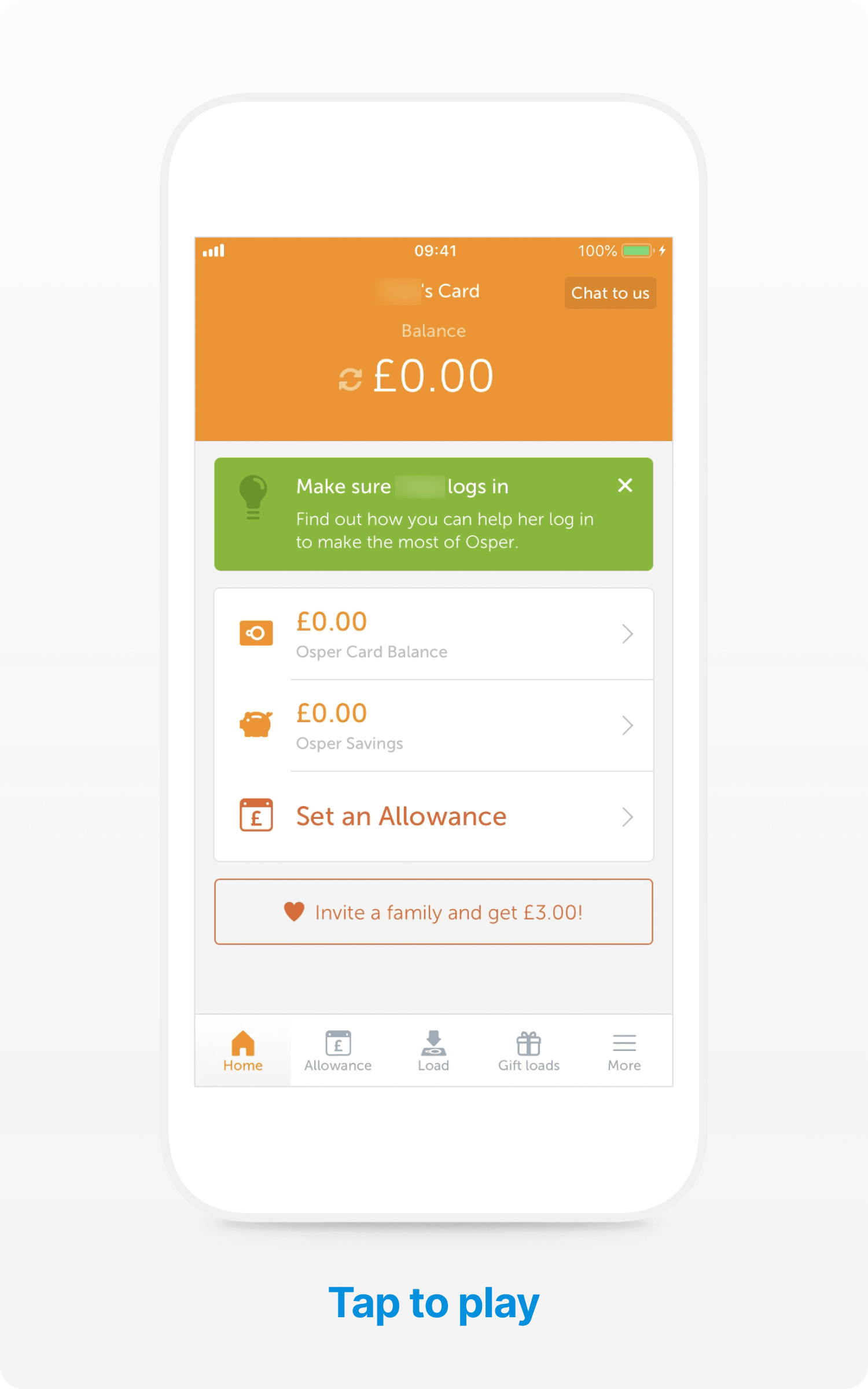 Osper v gohenry Set my kid’s weekly allowance
