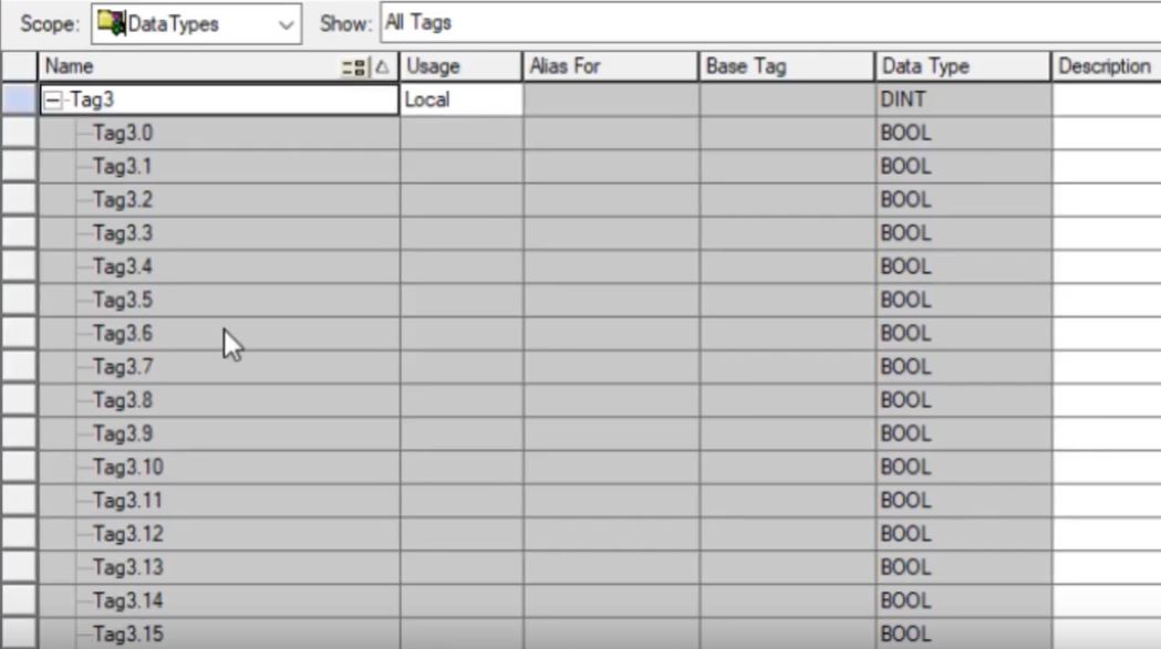 PLC Data Types & Structures Allen Bradley PLC RSLogix 5000 Basics