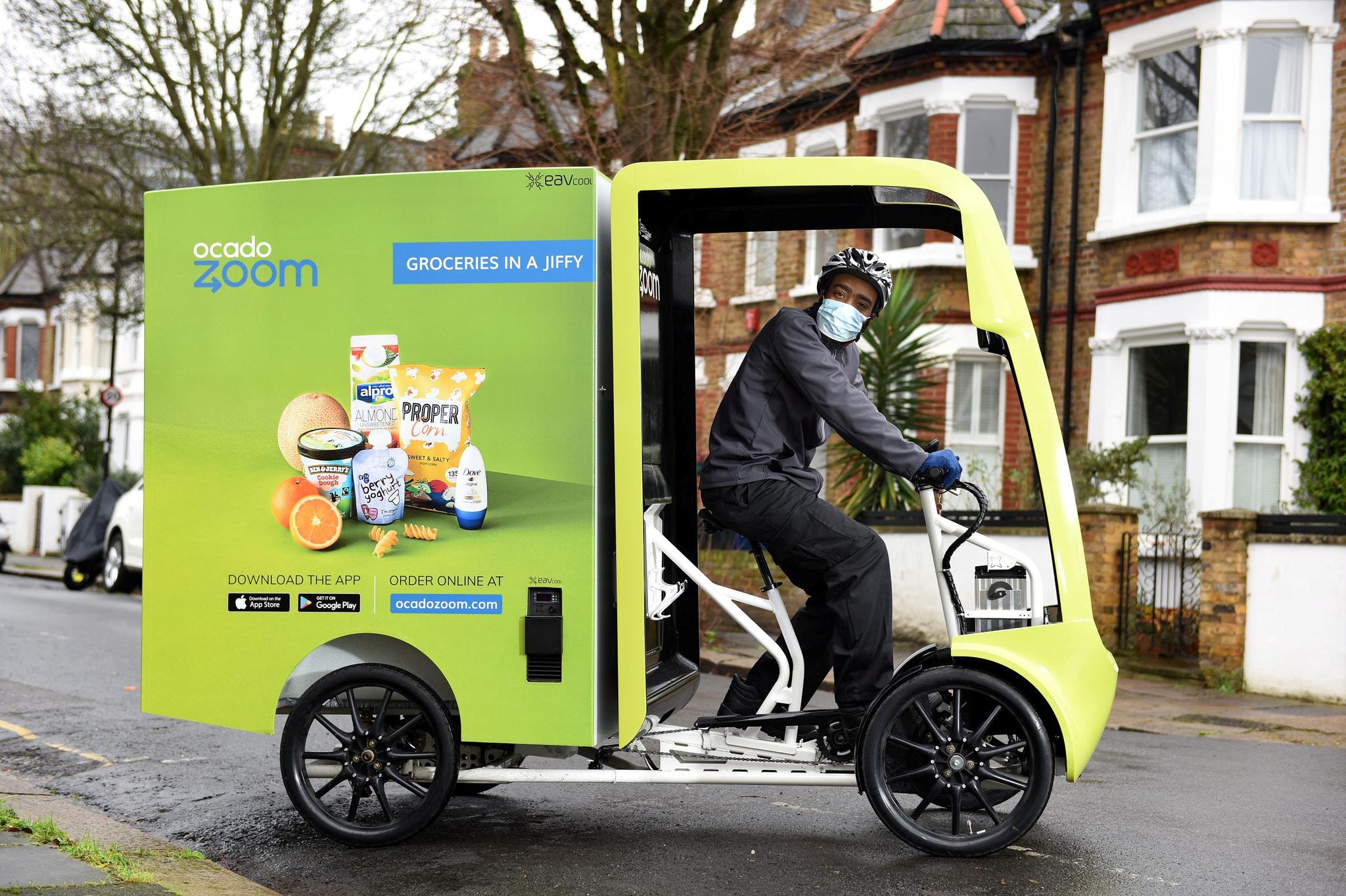 Ocado Zoom trials zeroemissions delivery fleet