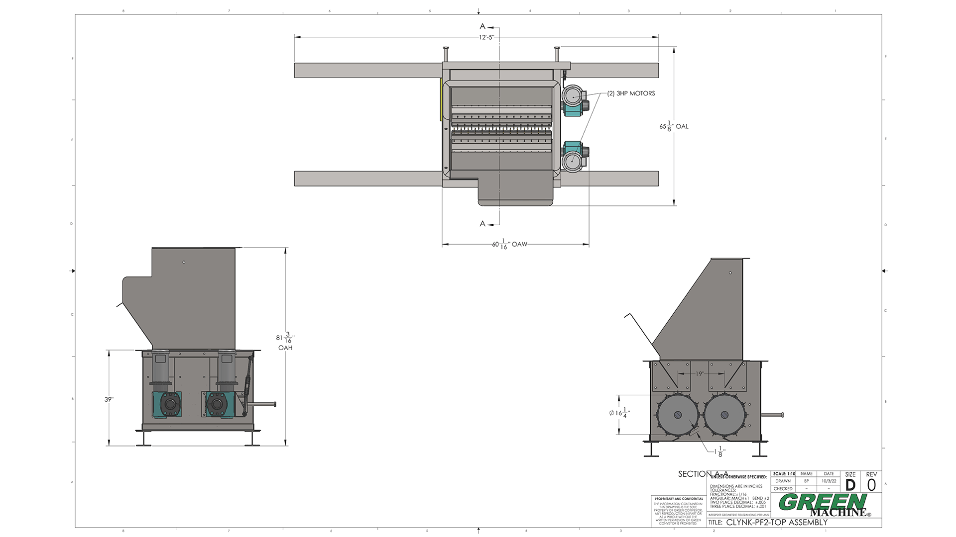 Green Machine Plastics Perforator