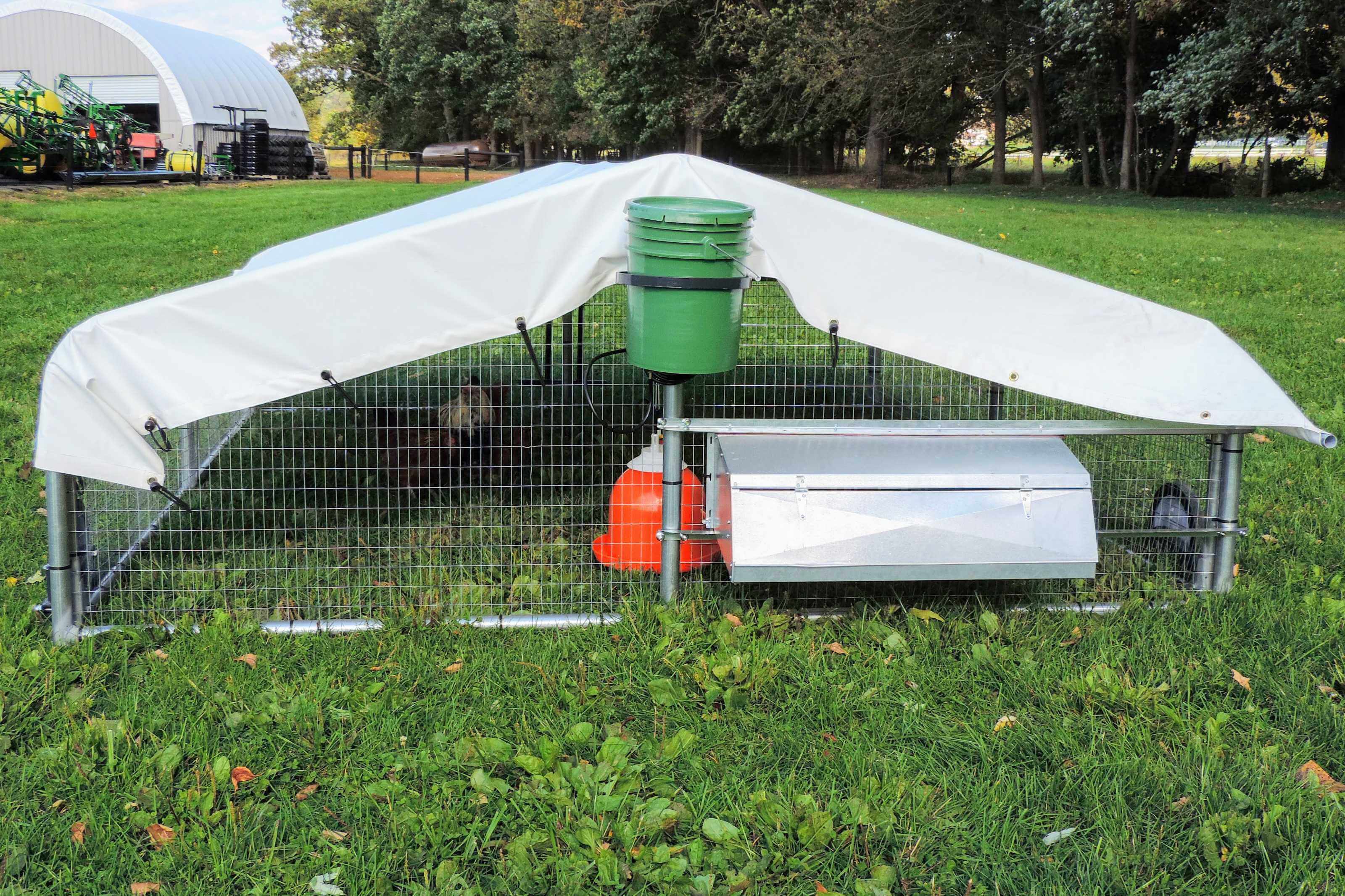 Chicken Coop 12x12 ' Chicken Ranger