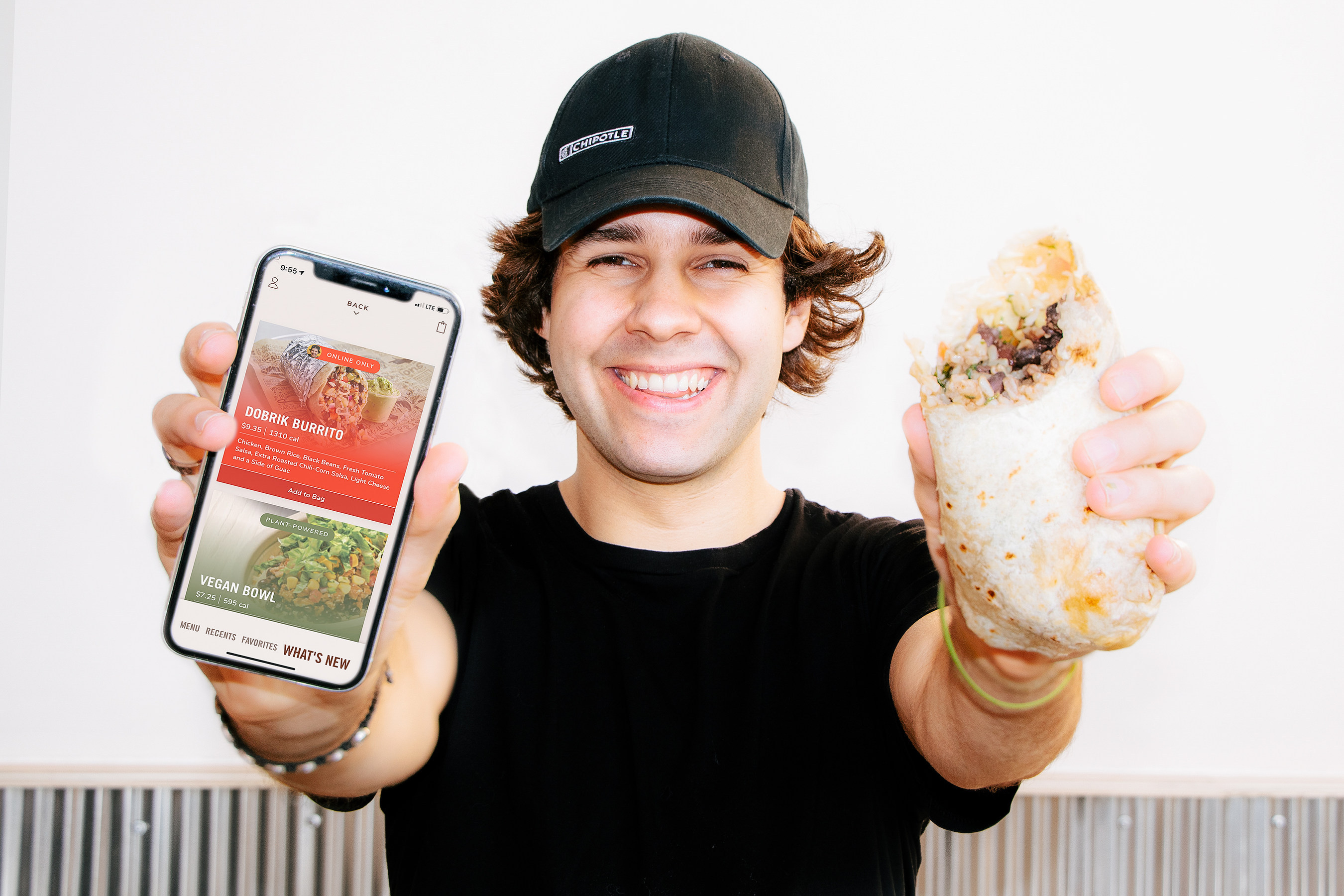 David Dobrik And Chipotle Give Away Celebrity Cards For