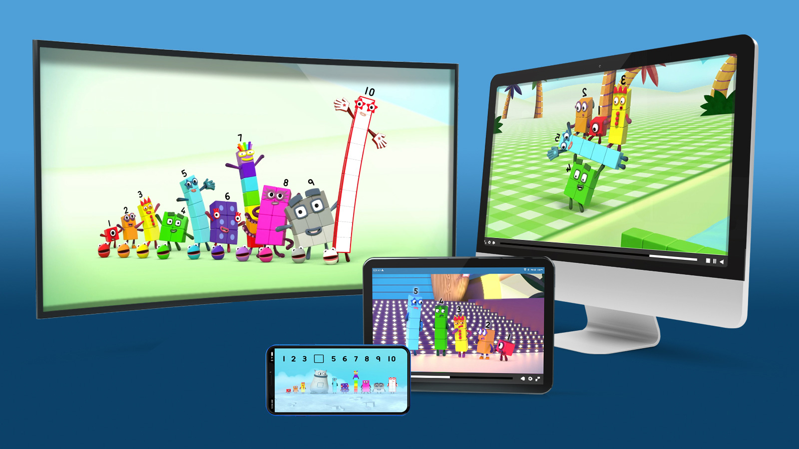 Numberblocks Learning is fun with Learning Blocks CBeebies shows
