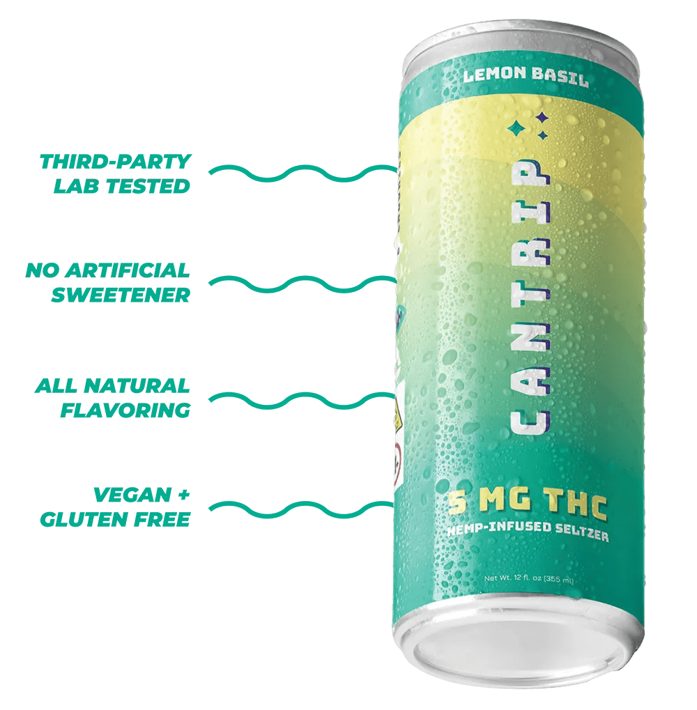 Why choose Cantrip THCInfused drinks?