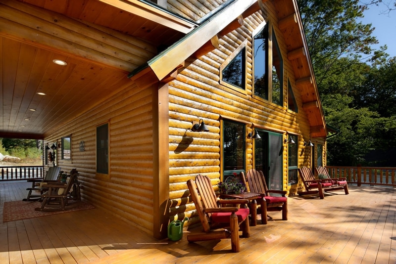 Kodiak Floor Plan Katahdin Log Home Builder