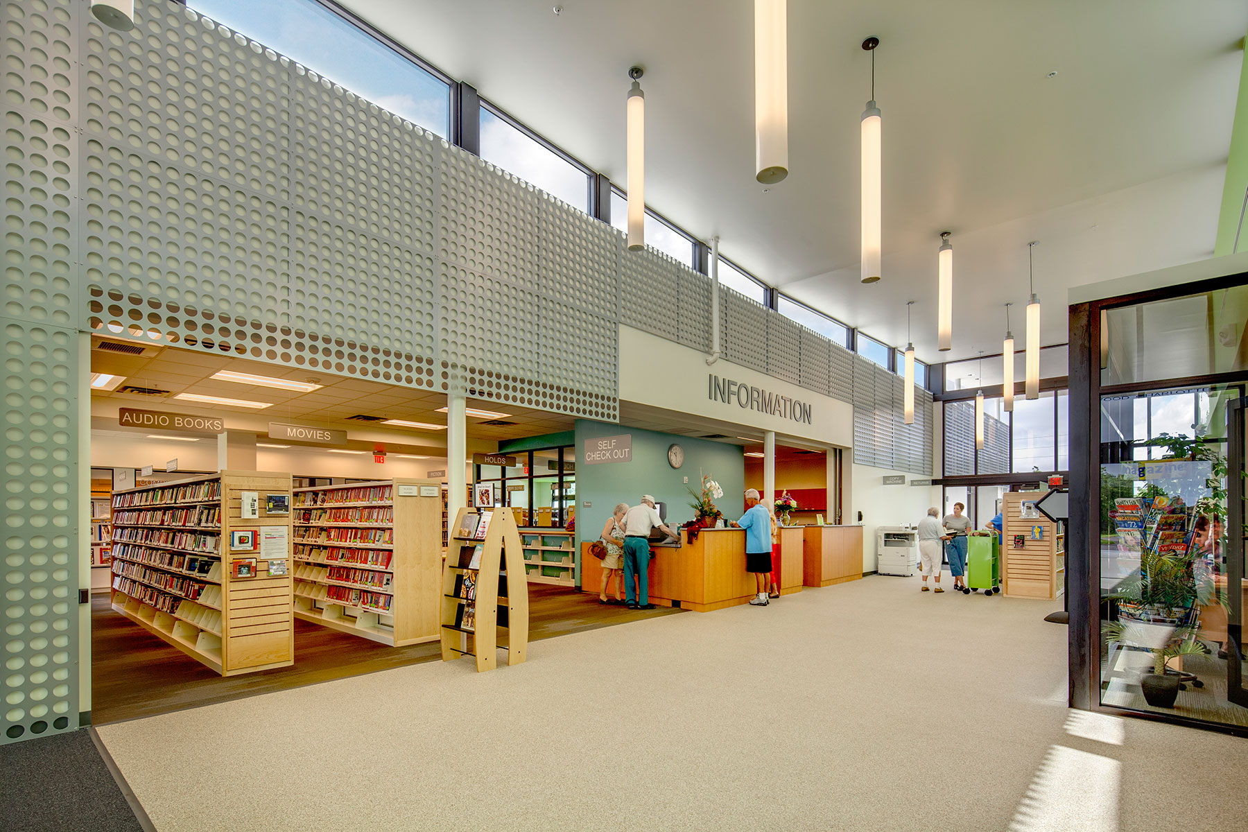 Englewood Library Remodel and Expansion Sweet Sparkman Architecture