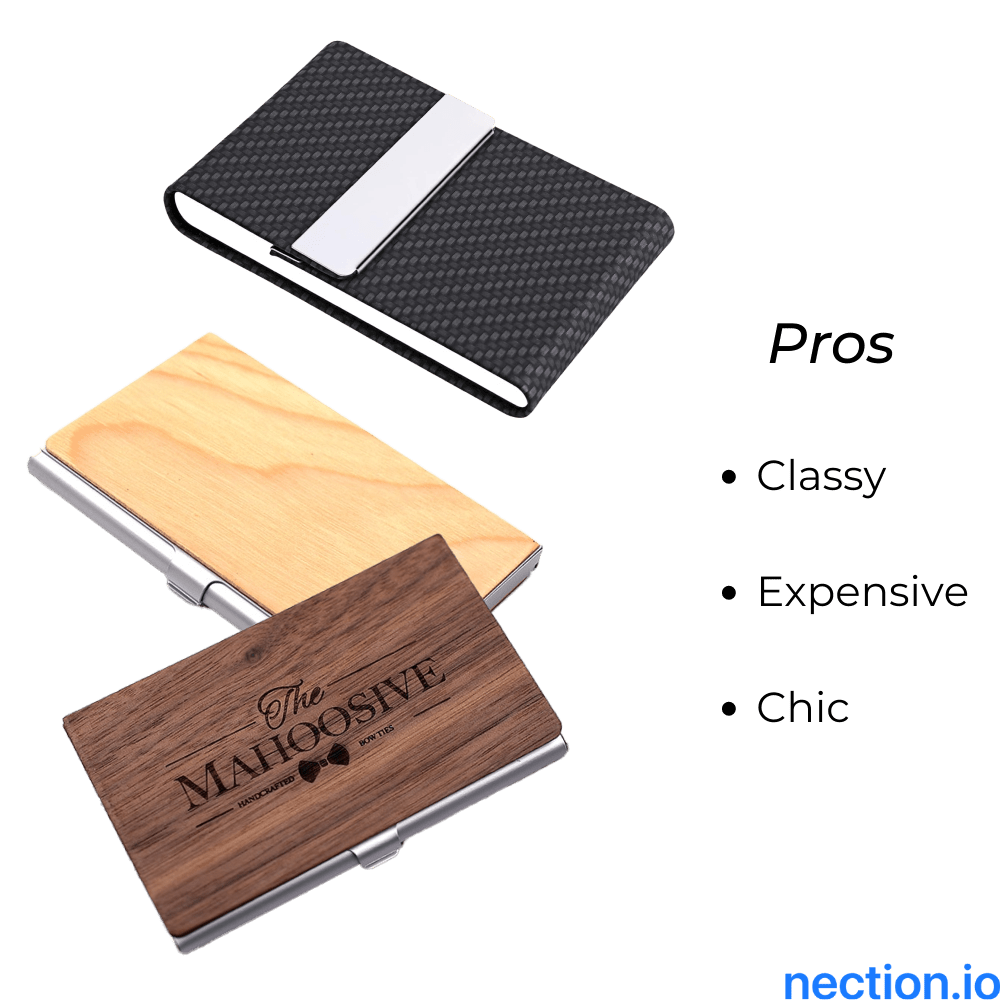 Top 5 сar business card holders Nection