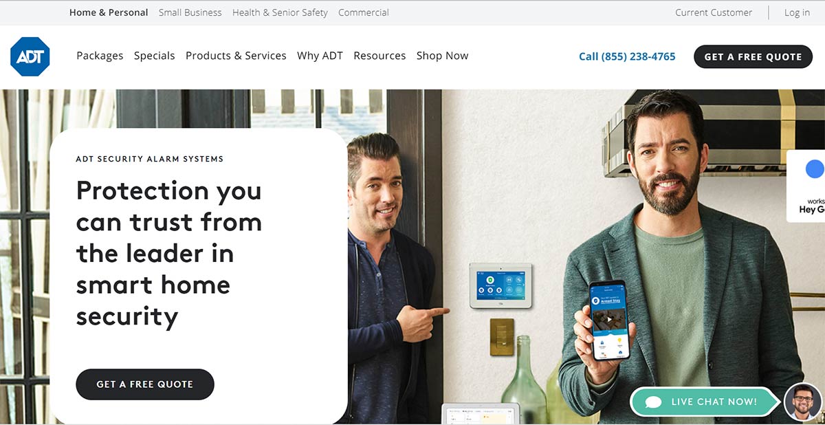 ADT Home Security Review Pros, Cons & Price
