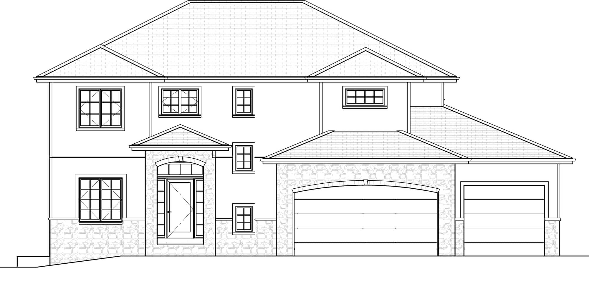 2 Story Plans Al Belt Custom Homes