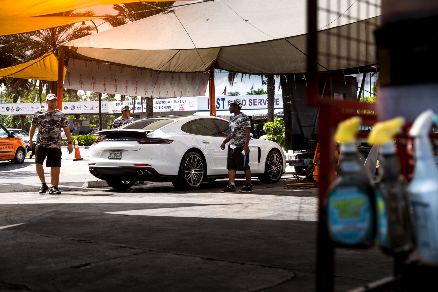 Miami Car Detailing Center Ceramic Coating for Cars Steam Cleaning