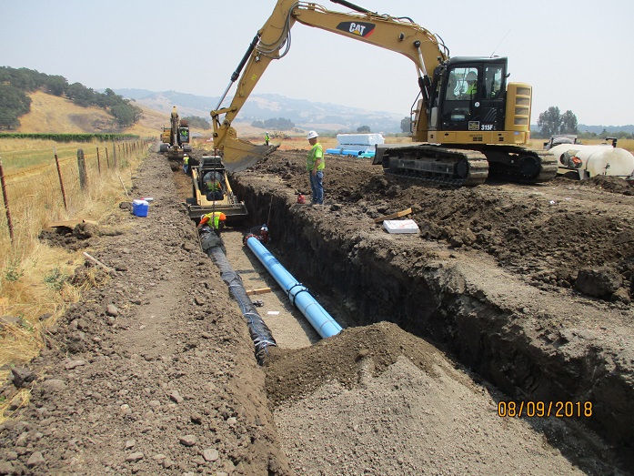 Brelje & Race Rohnert Park New Water Storage Tank
