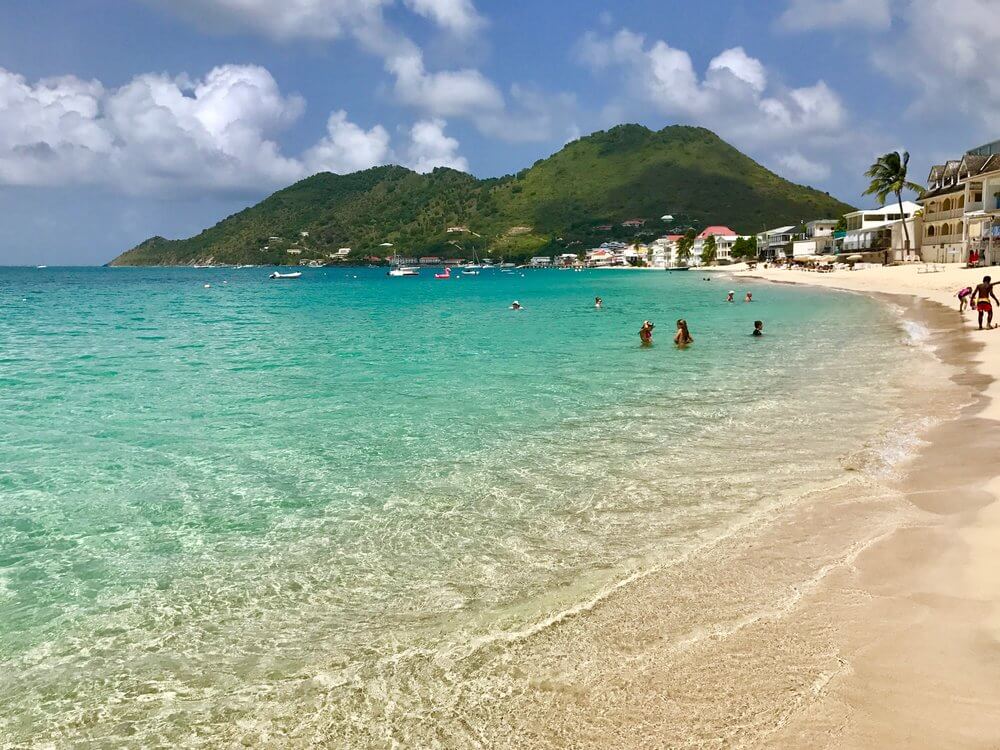 Grand Case, a typical Creole town in St. Martin