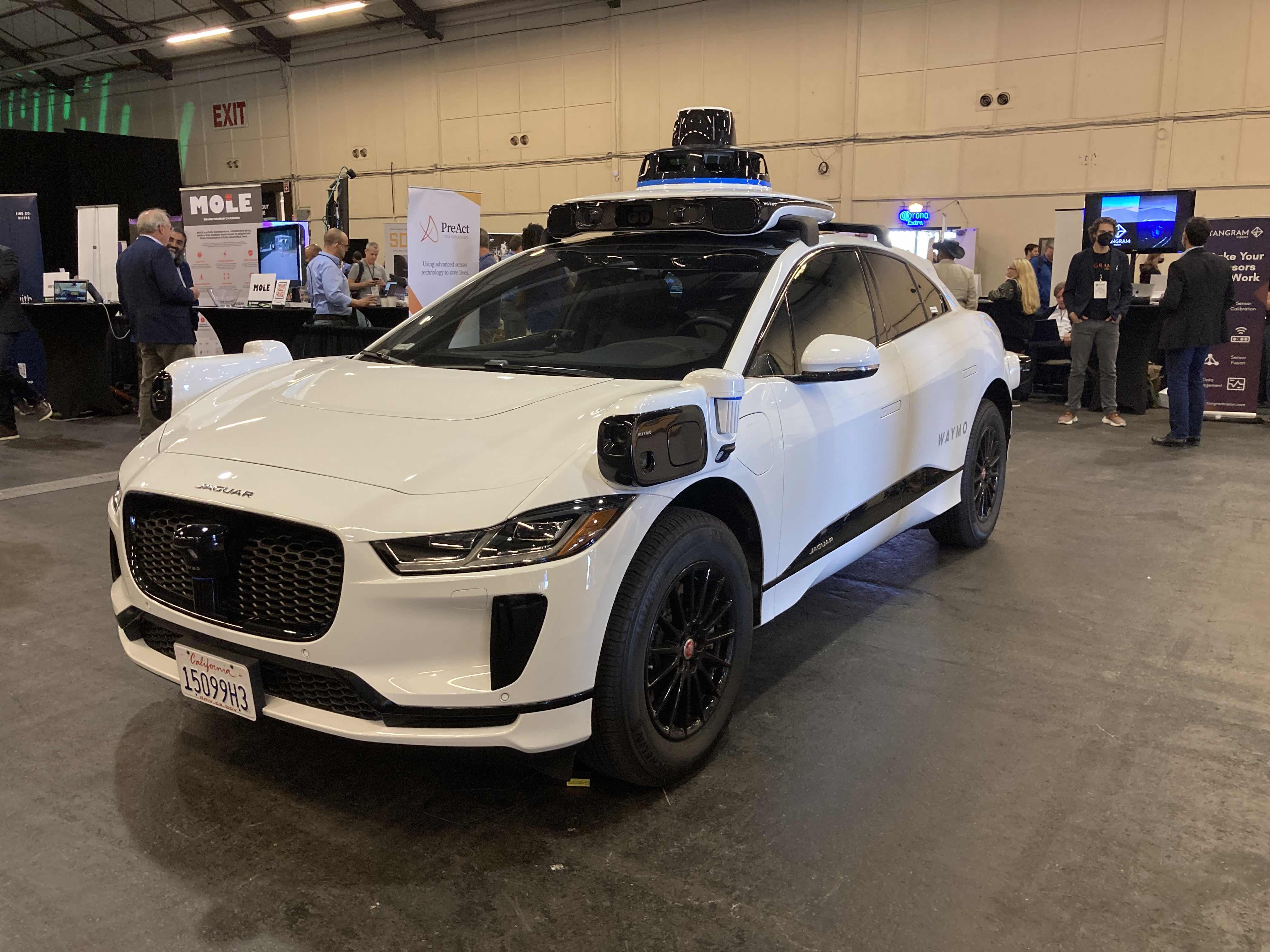 Sensing Breakdown Waymo Jaguar IPace RoboTaxi. LiDAR, radar, cameras, ultrasonic, oh my!