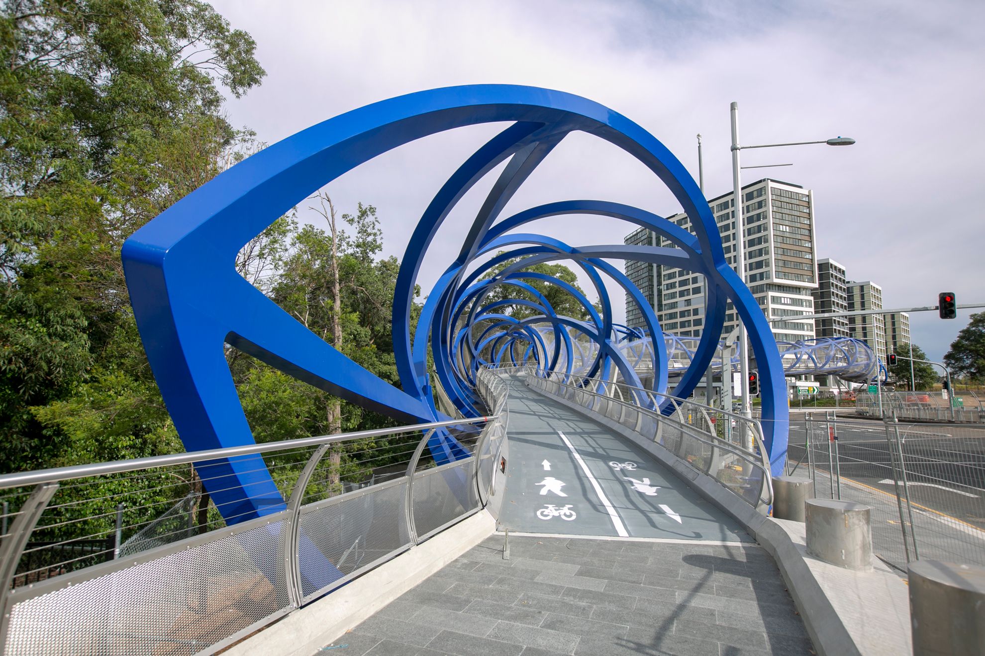 Australia’s First Double Helix Bridge Opens in Sydney This Is