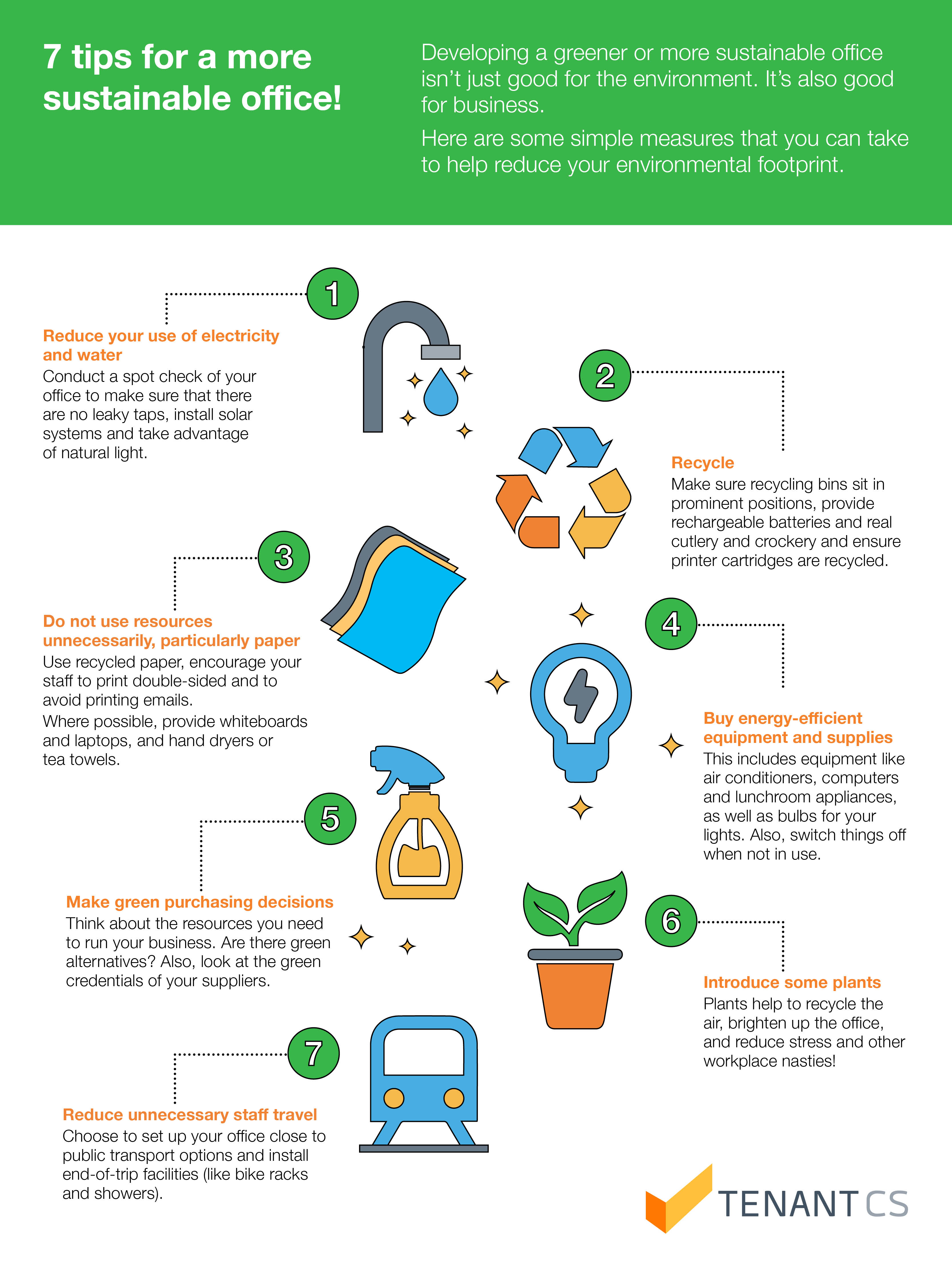 Seven Sustainable Office Ideas For A Greener Workplace Tenant CS Blog