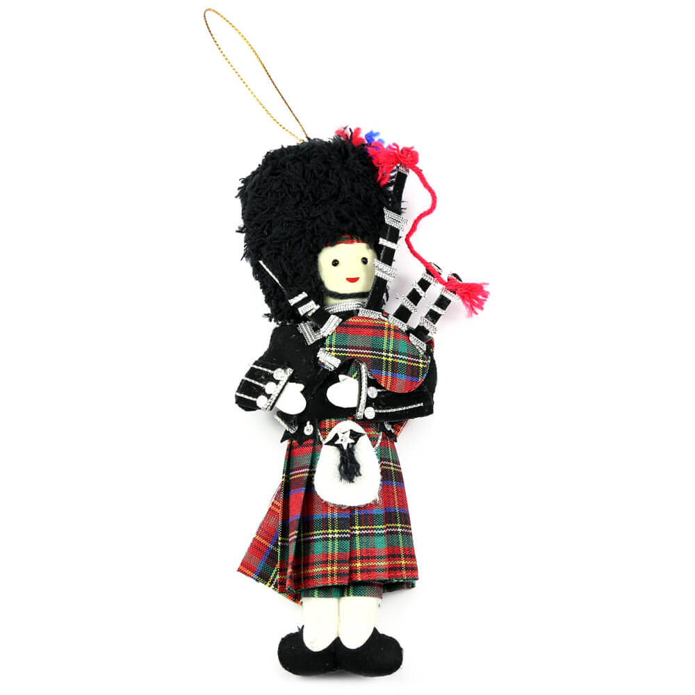 Scottish Piper Christmas Decoration The Royal Scots Dragoon Guards