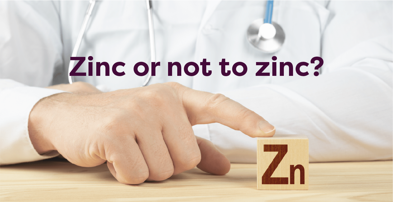 Zinc or not to zinc?