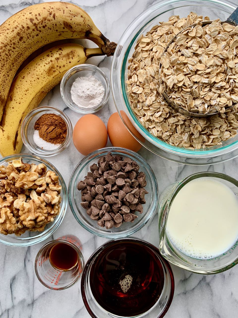 Banana Bread Baked Oatmeal