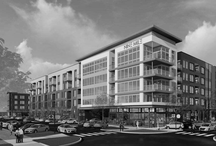 255 Unit MixedUse Building Planned for Aurora Next to Nine Mile Station