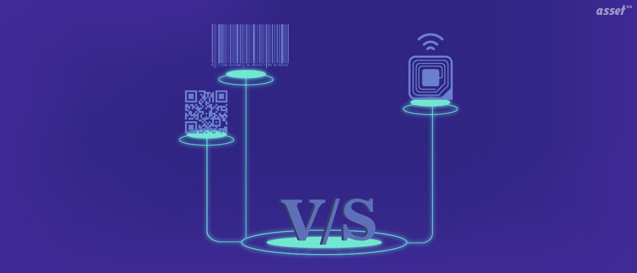 Barcodes/QR codes Vs RFID Tags For Asset Tracking