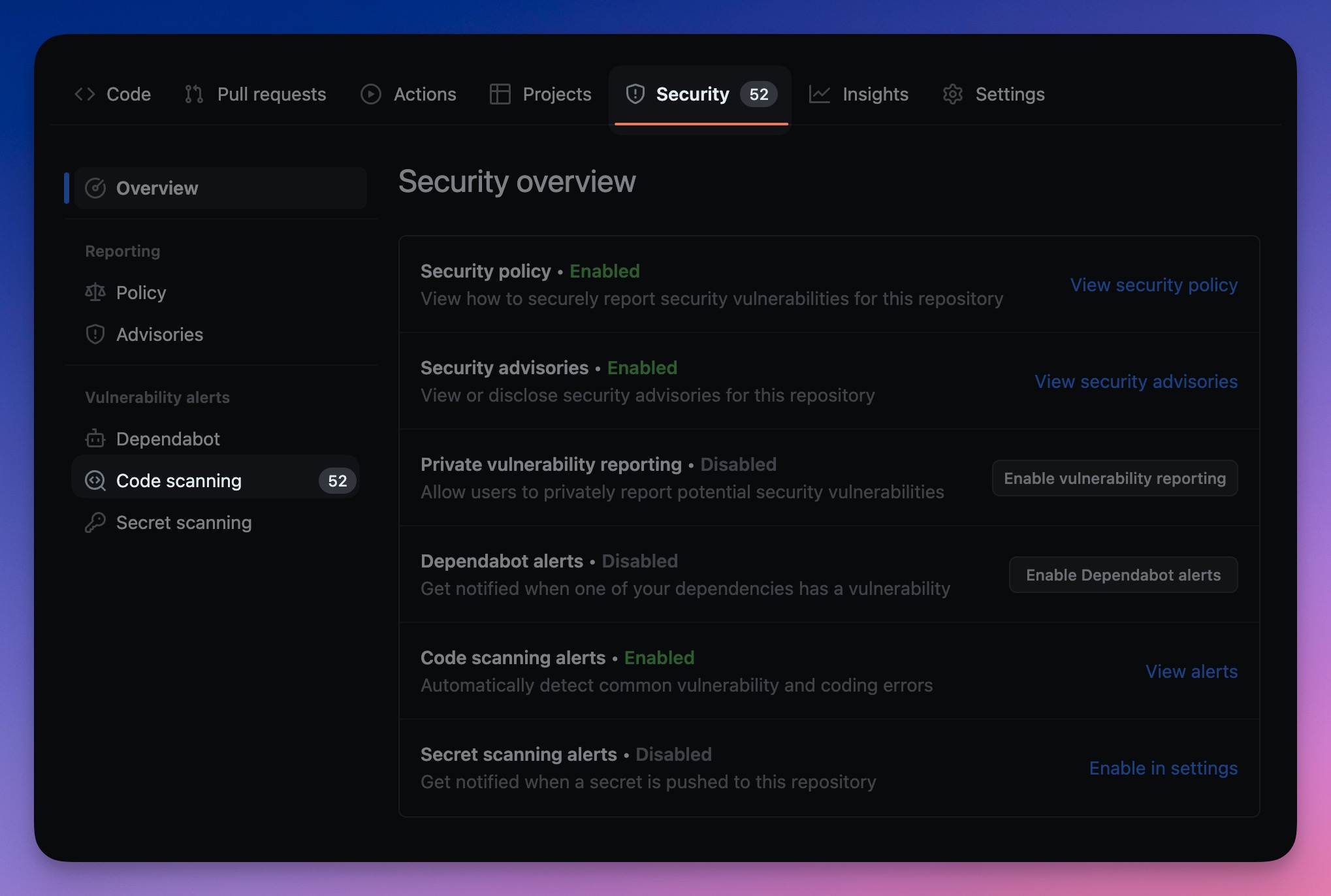 Bearer Announcing GitHub Code Scanning integration