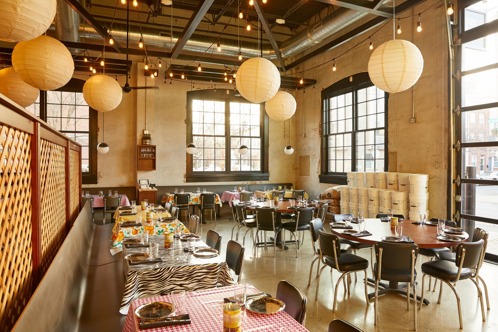 Laser Wolf Israeli Rooftop Restaurant The Hoxton, Williamsburg