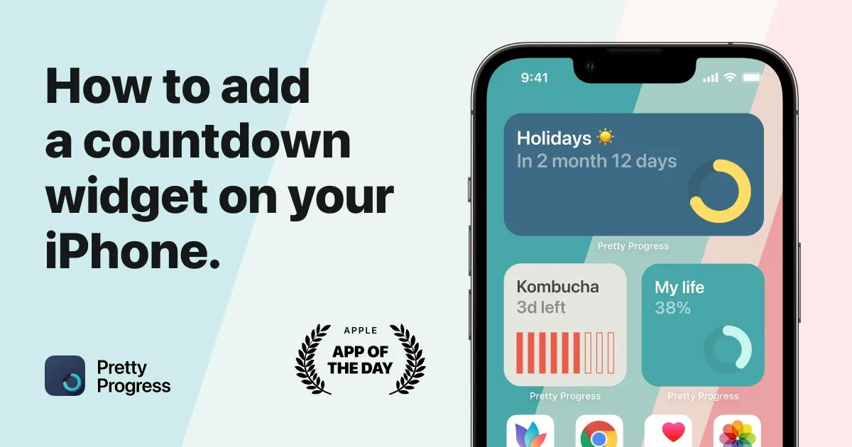 How to add countdown widgets on your iPhone