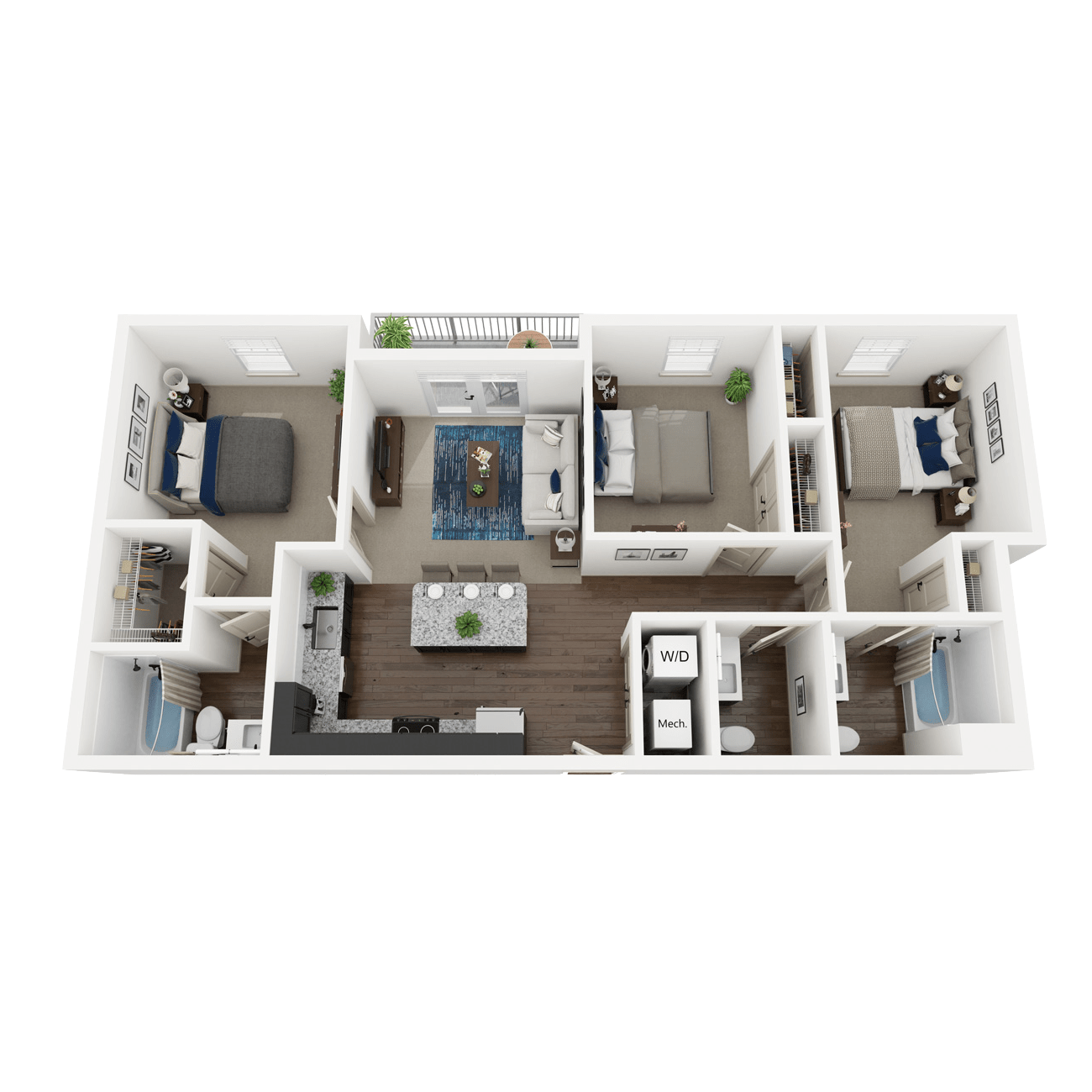 451 Lebanon Modern apartments in Lebanon, IN