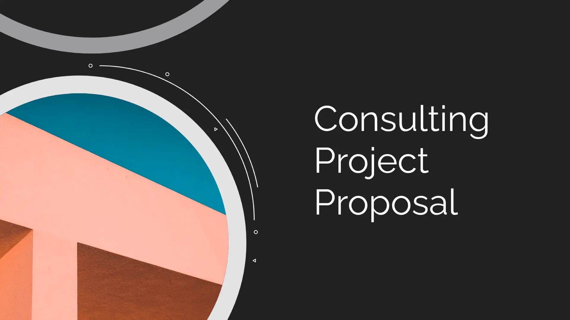 Consulting Project Proposal Presentation Template Consulting Project Proposal Presentation Template
