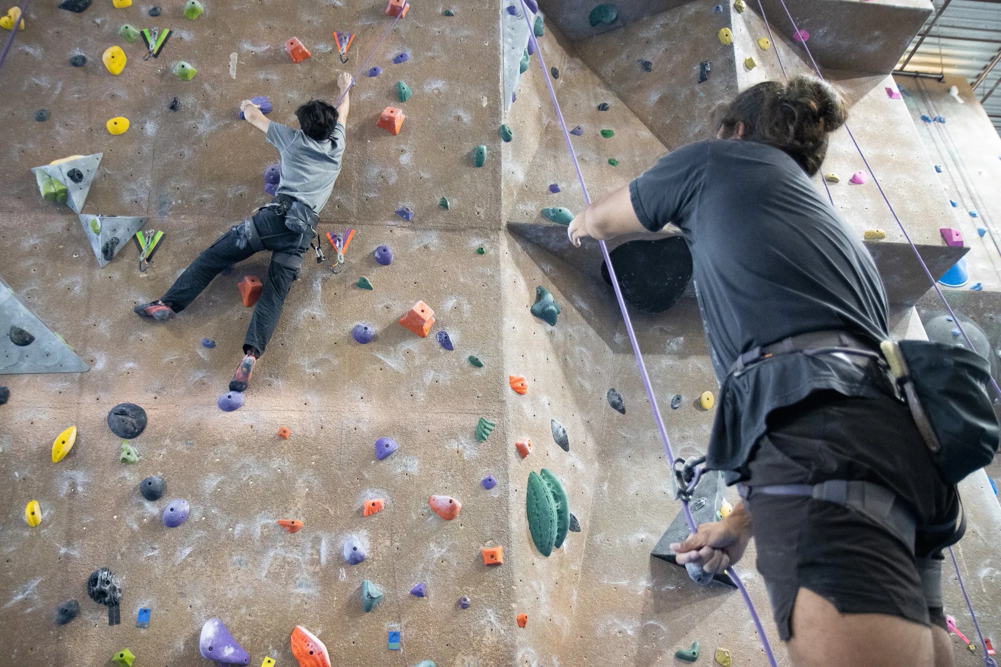 Top Rope Belay Certification The Edge Rock Gym Miami