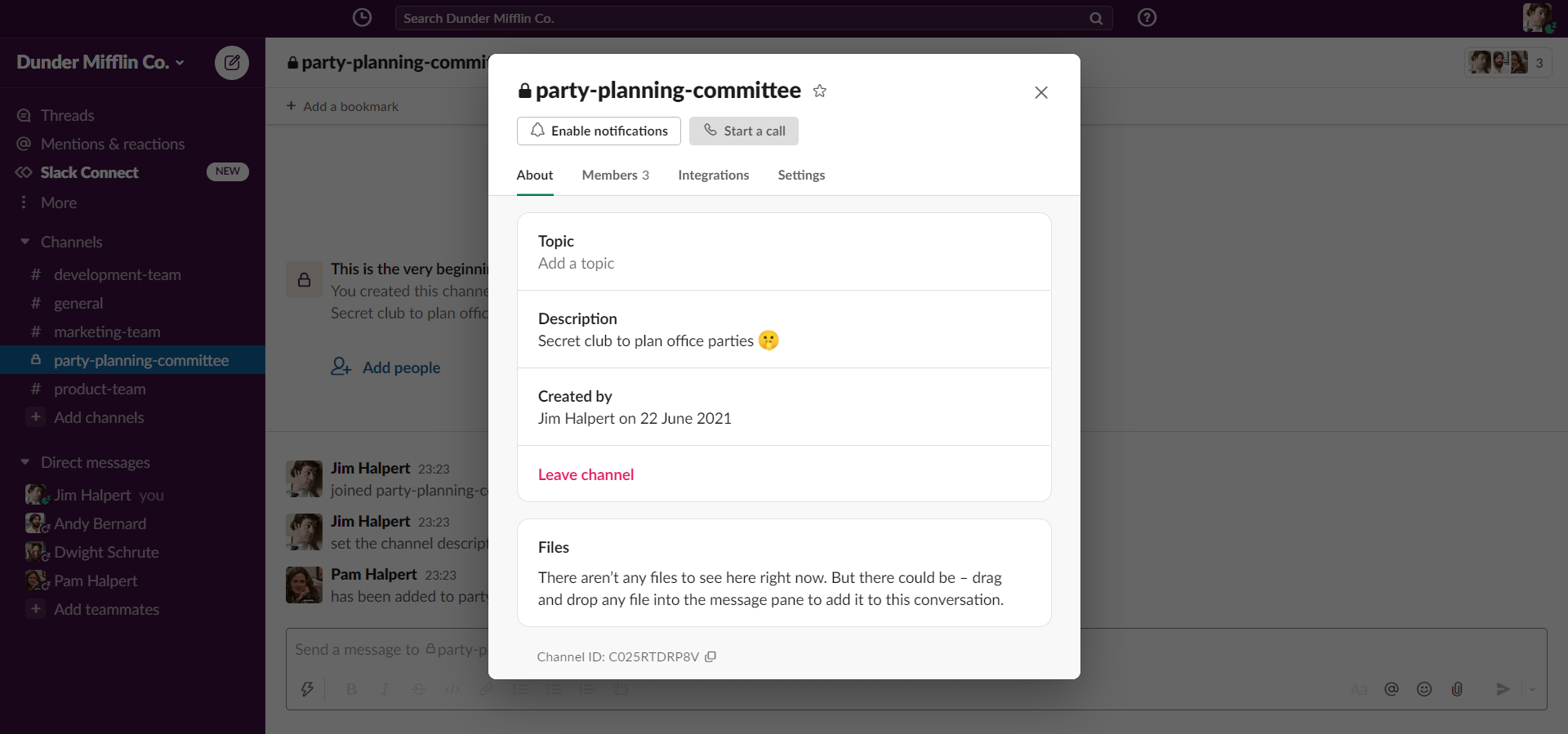 How to Add MyCheckins to a Private Slack Channel