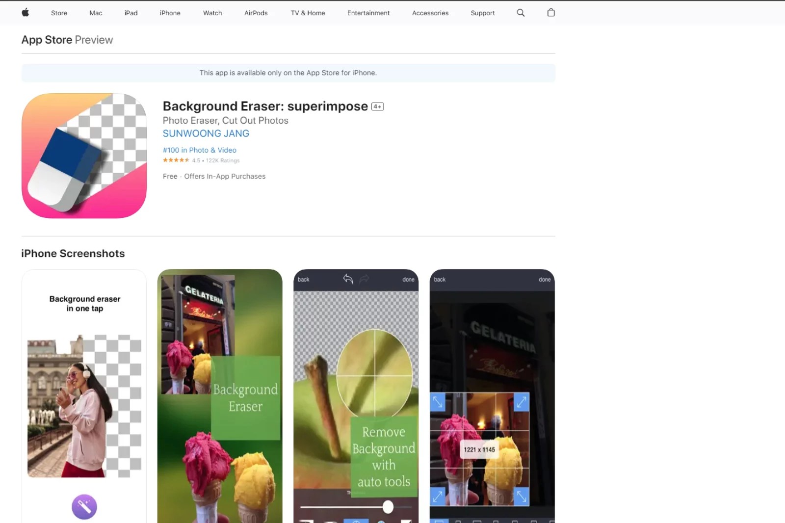 Easily superimpose foregrounds with background eraser superimpose tutorial included