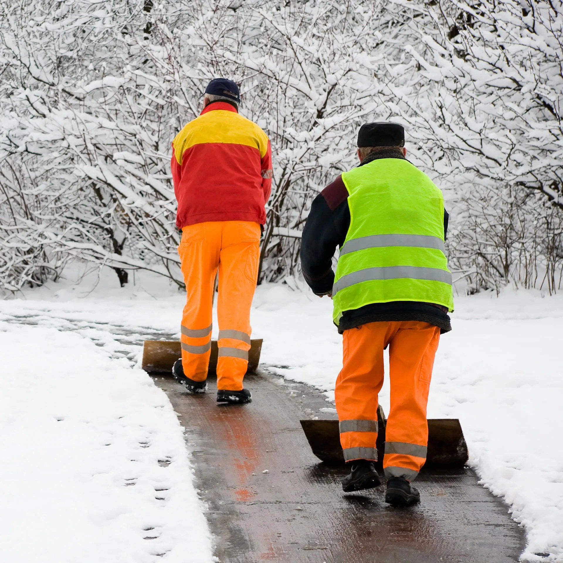 Blackhawk Services commercial residential snow plowing Springfield